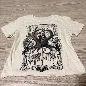 White Tim Burton’s, Corpse Bride Graphic T-Shirt
